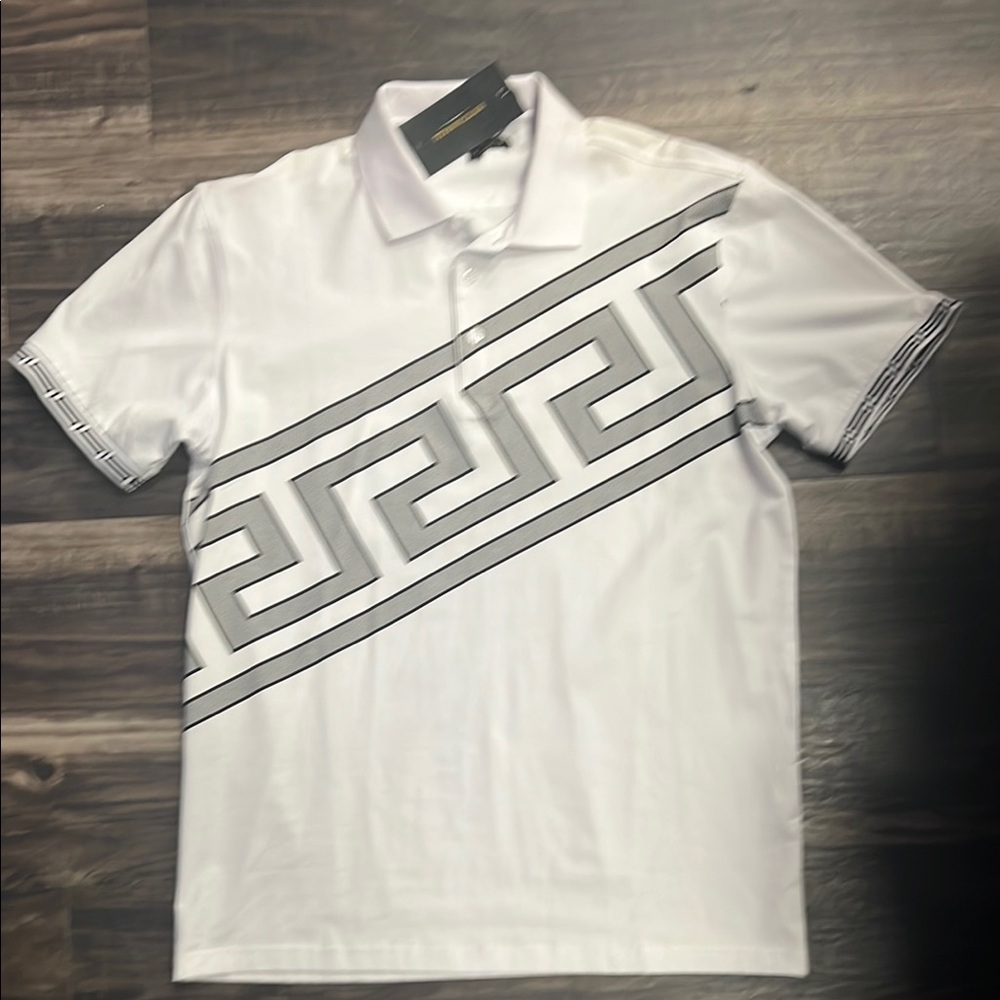 Men’s White Roccoravalli Polo Shirt